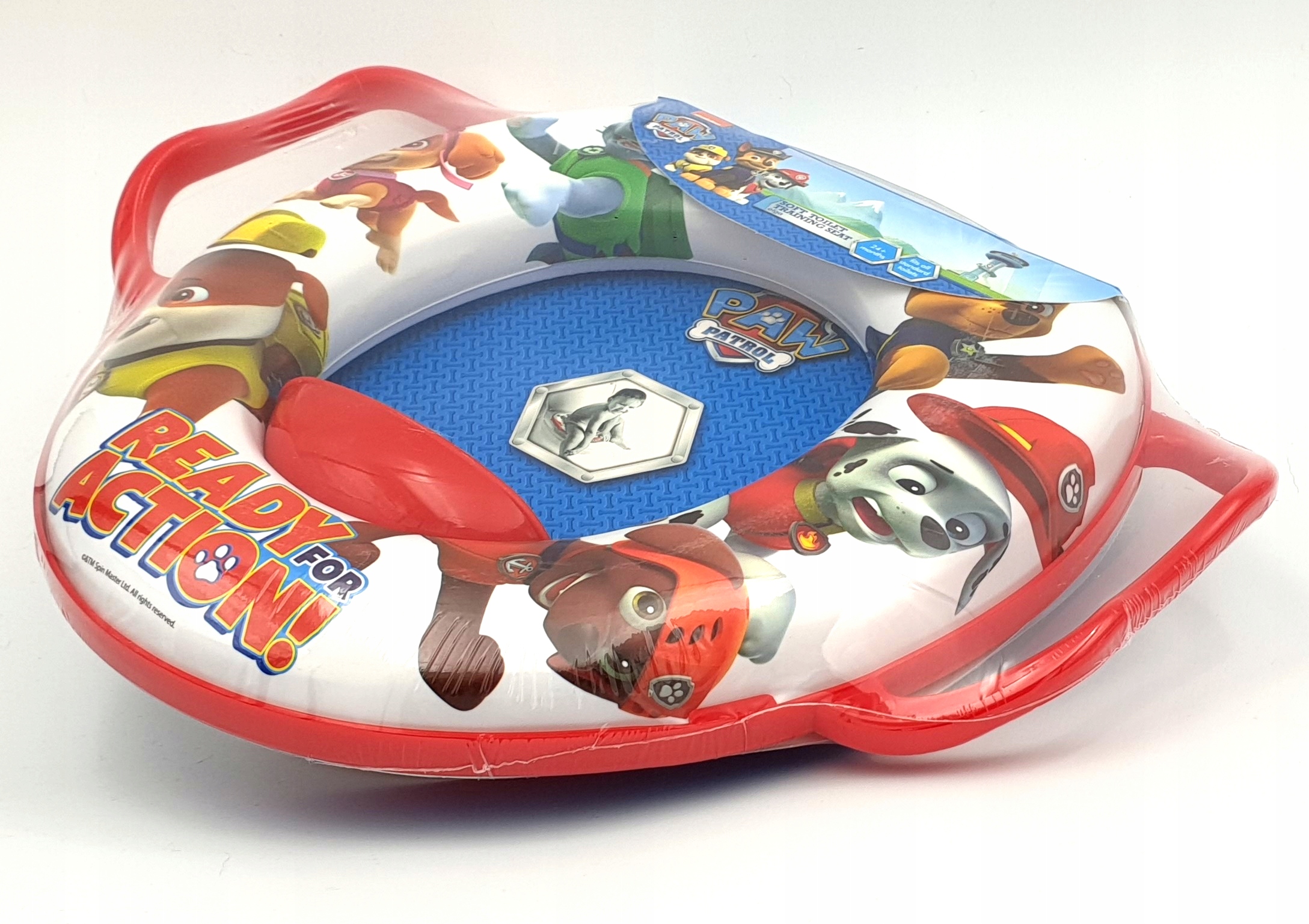 PODEST + MIĘKKA NAKŁADKA z uchwytami PSI PATROL Bohater Psi Patrol