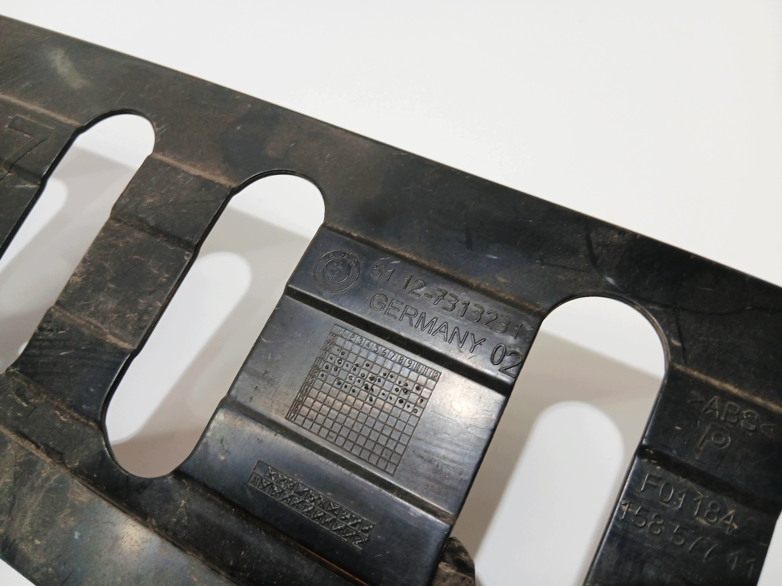 bumper bracket rear part BMW F07 M PAKIET 7313231