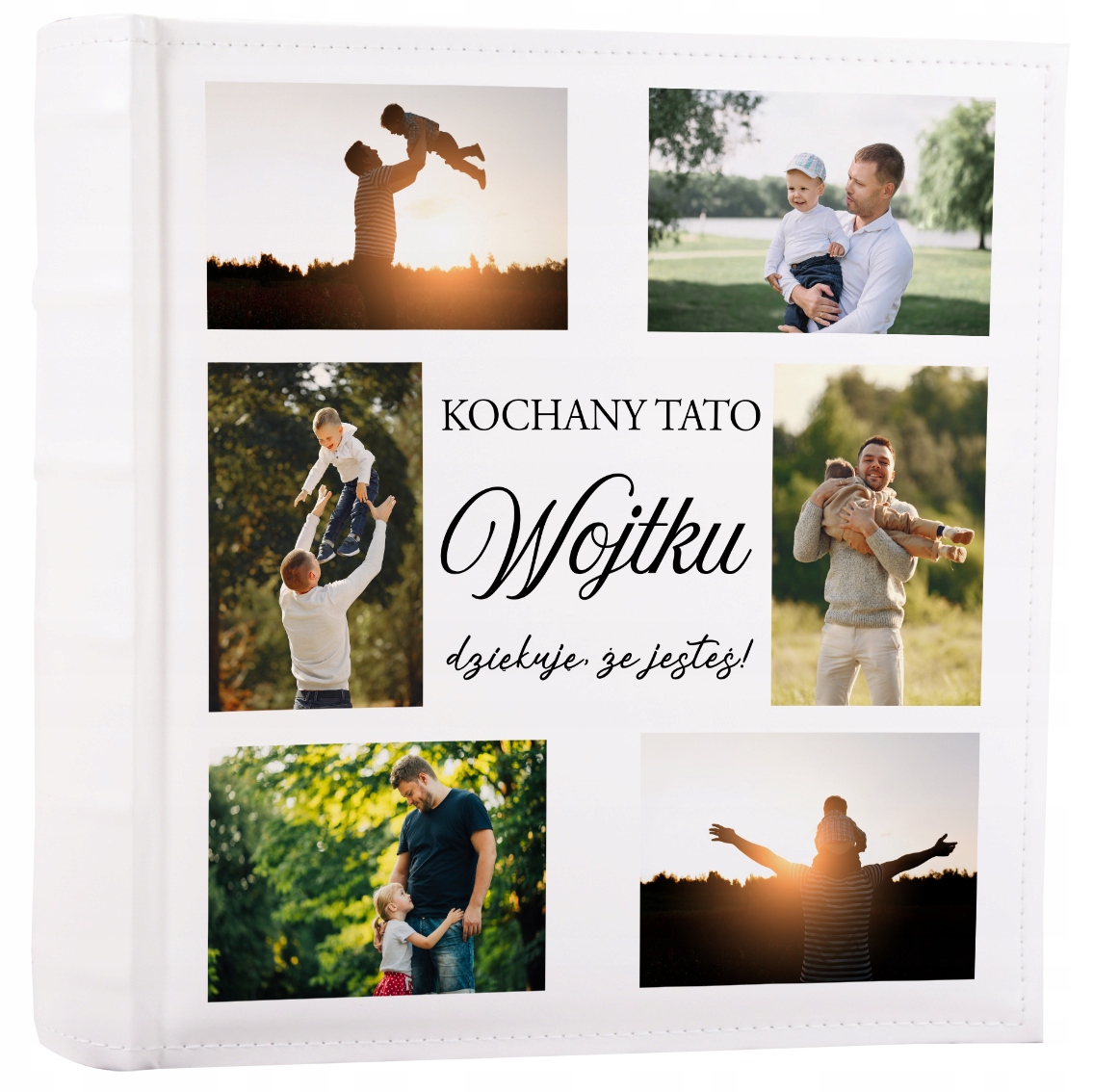 ALBUM NA DZIEŃ OJCA PERSONALIZOWANY NADRUK DLA TATY