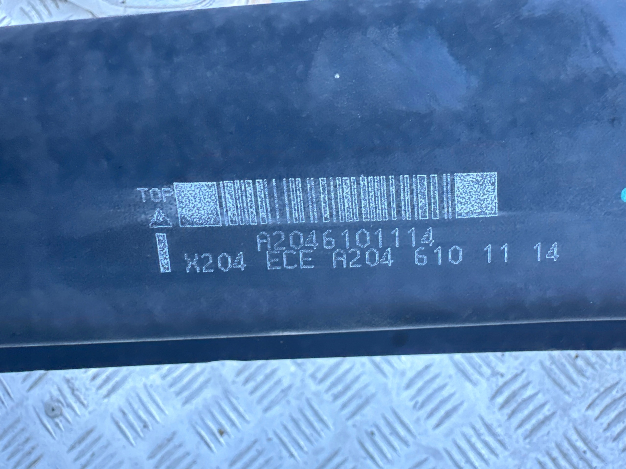 bumper support rear part Mercedes GLK X204 A2046101114