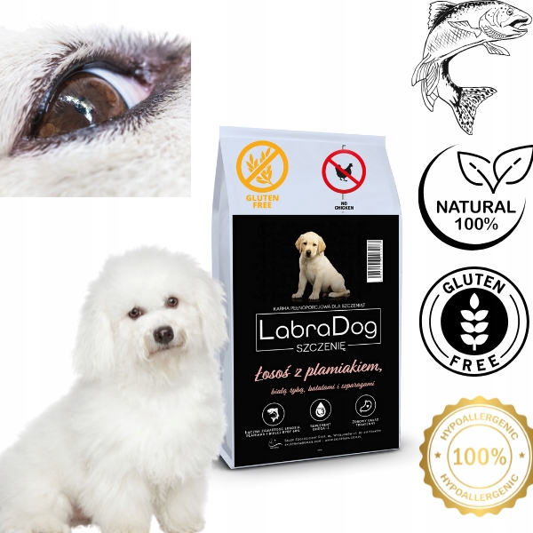 Levně LabraDog Superfood Losos s treskou krmivo pro štěňata na skvrny 2 kg