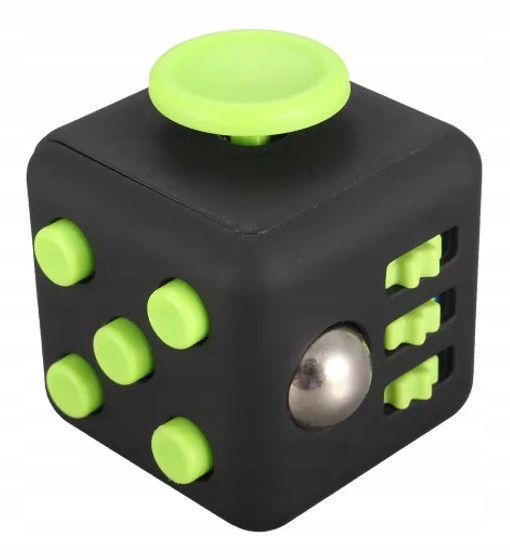 

Fidget Cube kostka antystresowa 3cm