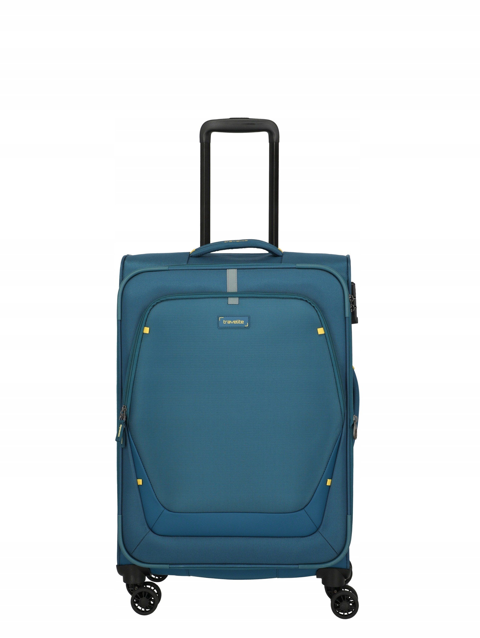 Walizka Średnia Travelite Umbria 66cm M Niebieska Petrol