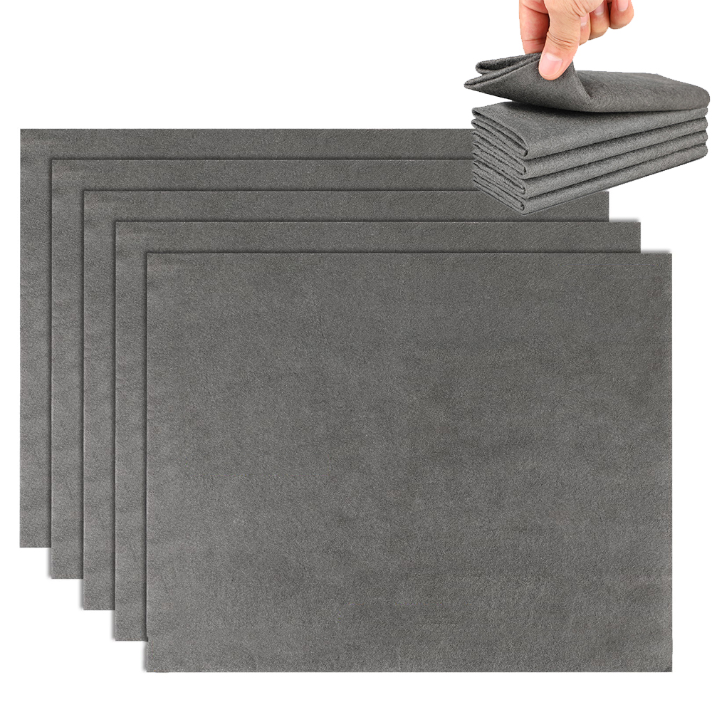 Levně 5 X Magická Zhutněná Utěrka Z Mikrovlákna Pro Úklid 30 X 40 CM