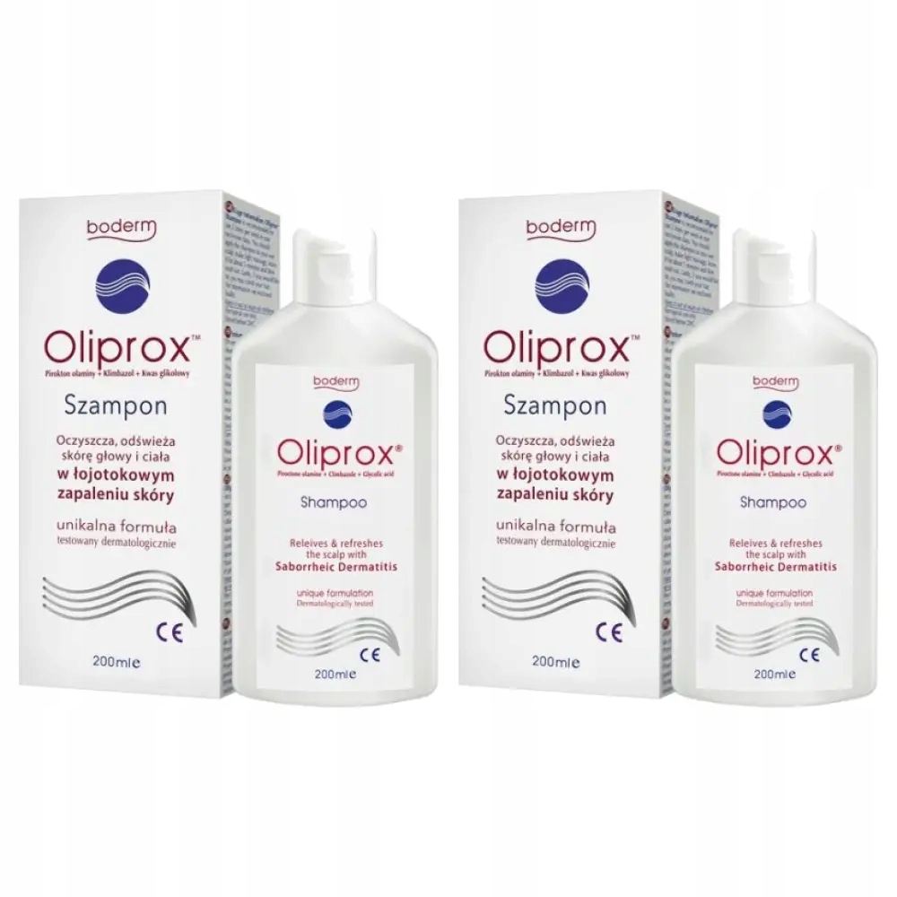 2x Oliprox szampon do włosów, 200 ml
