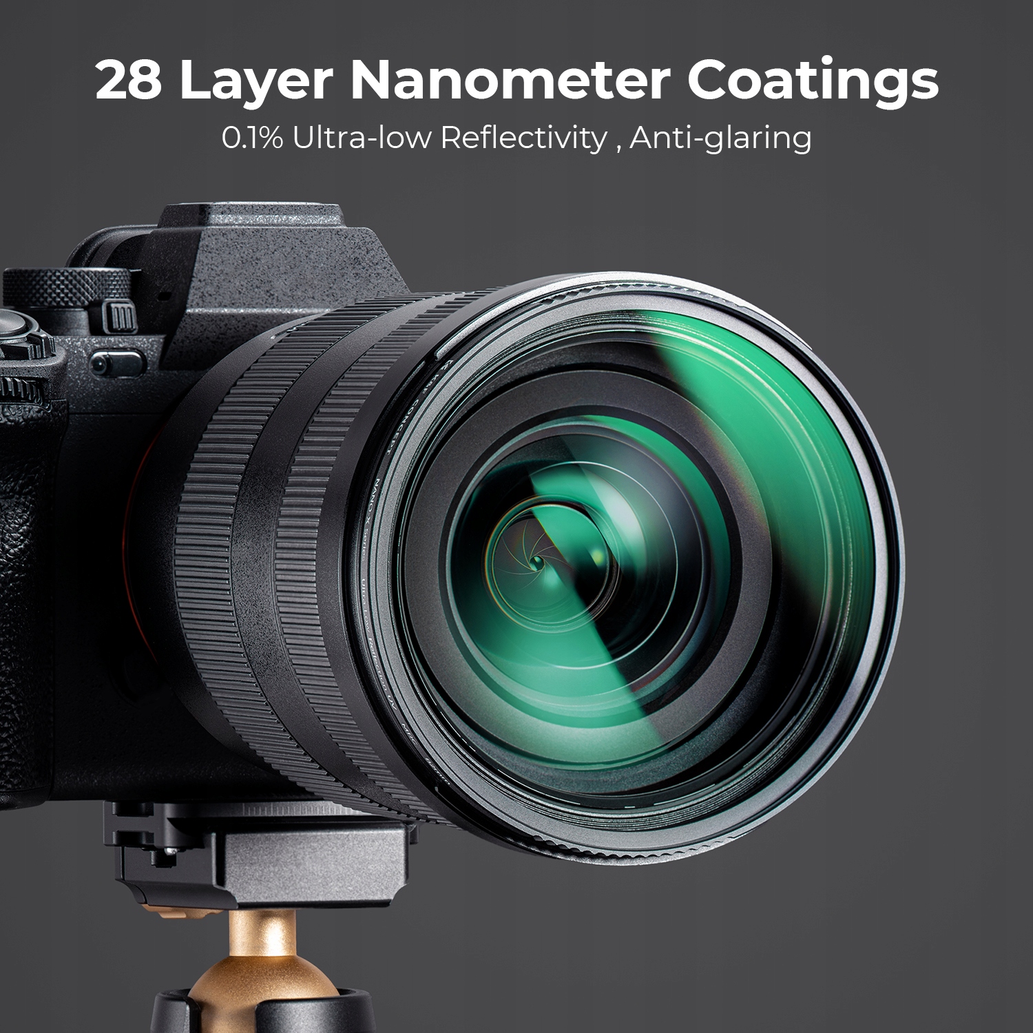 Filtr UV 58mm Ultra Low Reflection MRC NANO-X 8k PRO Slim K&F Model UV Ultra Low Reflection 8k MRC Nano X Slim