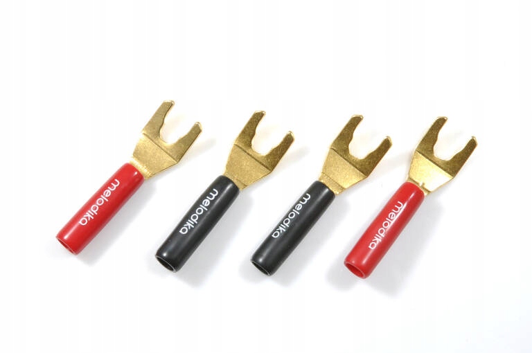 

Melodika MDSPA4 widły do kabli głośnikowych - 4szt