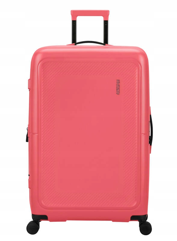 Walizka twarda American Tourister polipropylenowa różowa 77 cm na 4 kółkach