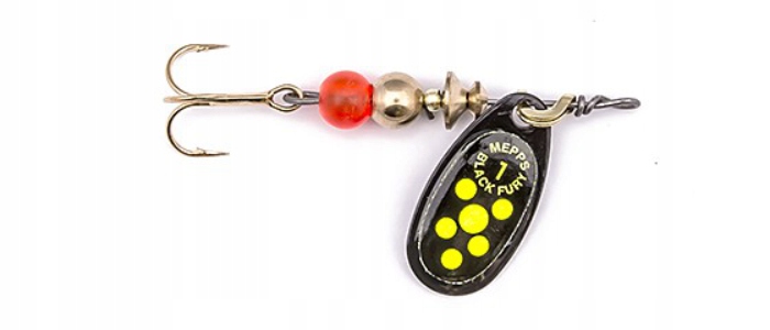 

Mepps Black Fury czarny/seledynowe_chartr. 1/3,5g