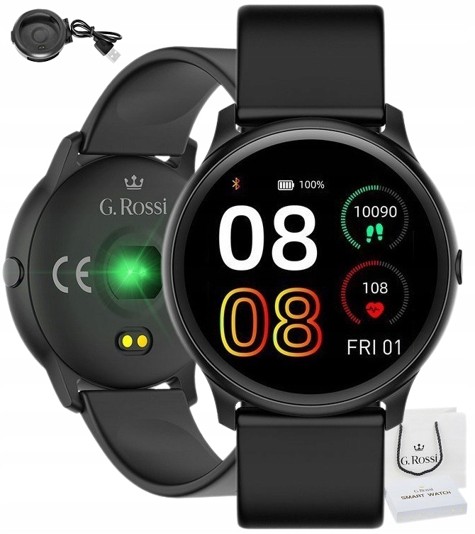 

Smartwatch G. Rossi Ciśnienie Puls Kroki Sms Box