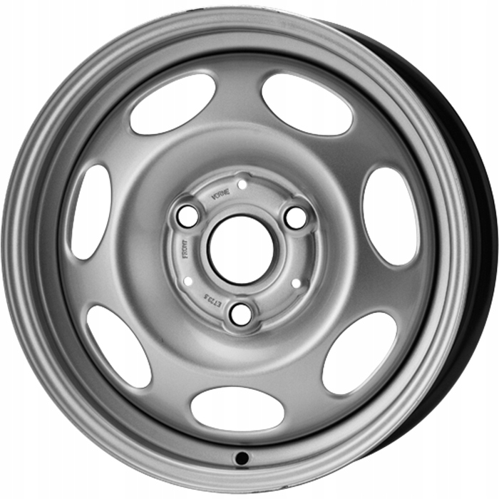 1x Oceľový Disk Alcar 15 3x112 Smart Fortwo 2 Zadná Časť