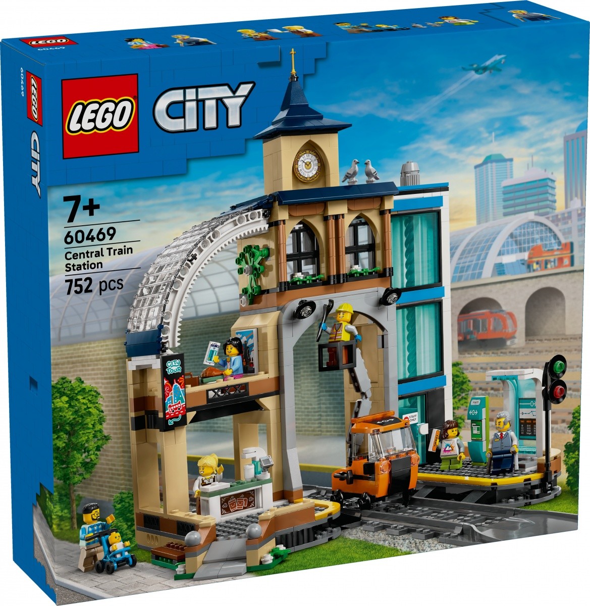 Lego Stavebnice City 60469 Hlavní vlakové nádraží