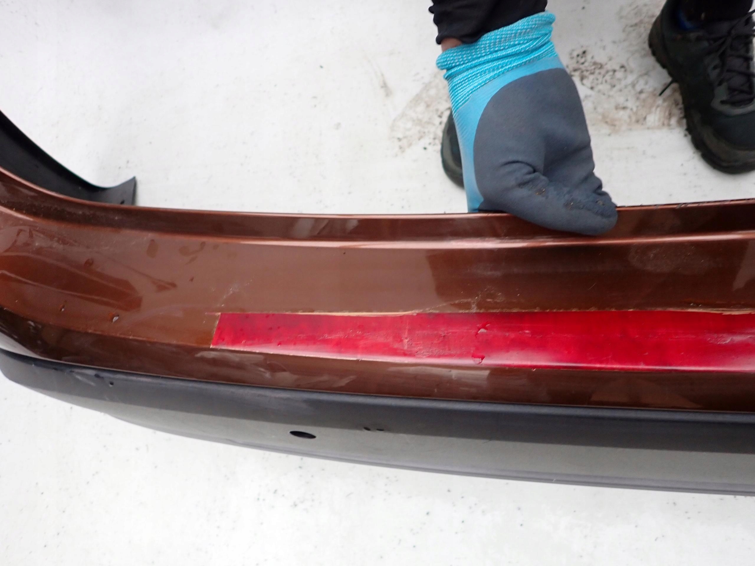 BMW X1 F48 15- bumper rear part rear PDC