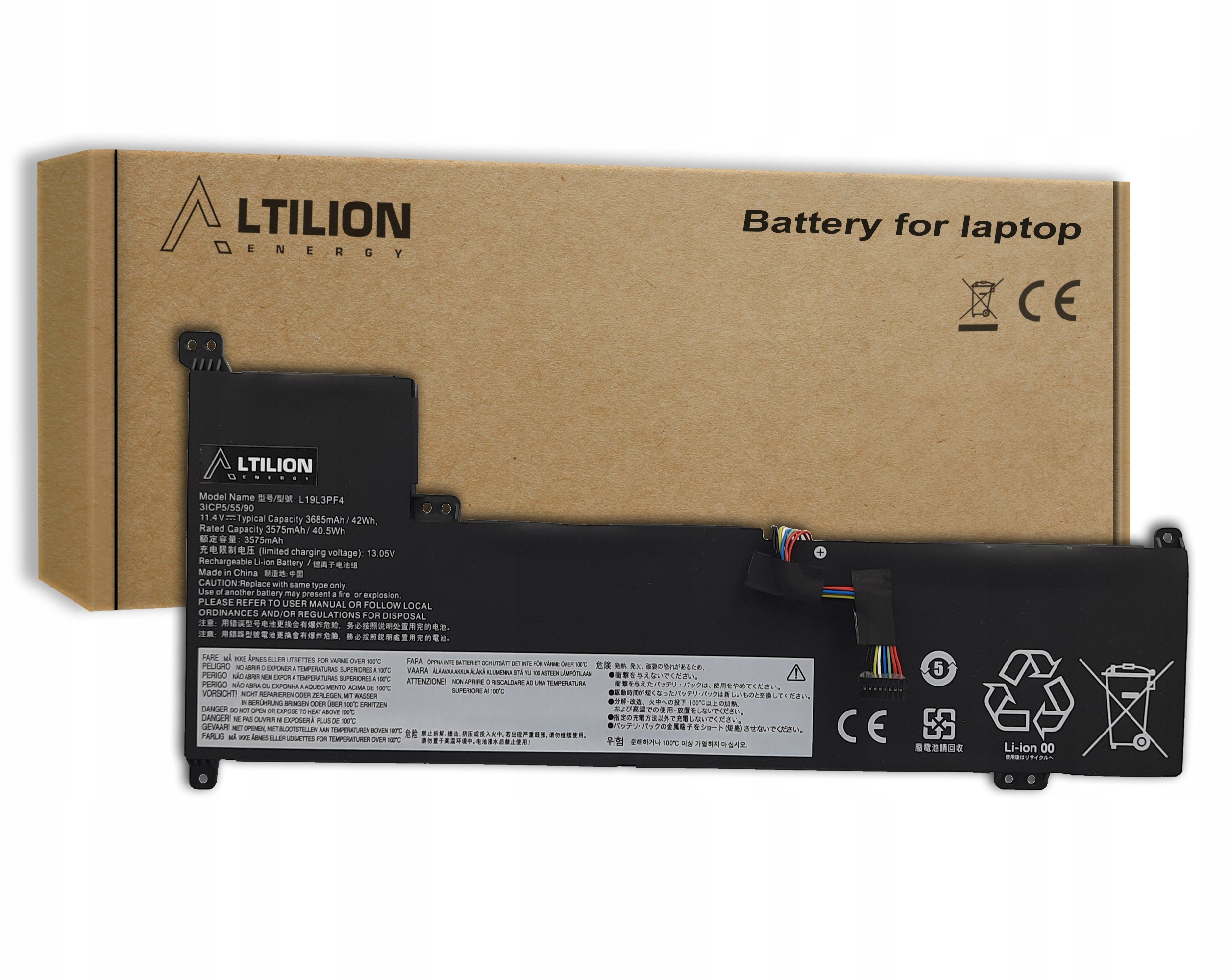 Batéria Altilion Energy L19L3PF4 kompatibilná s Lenovo