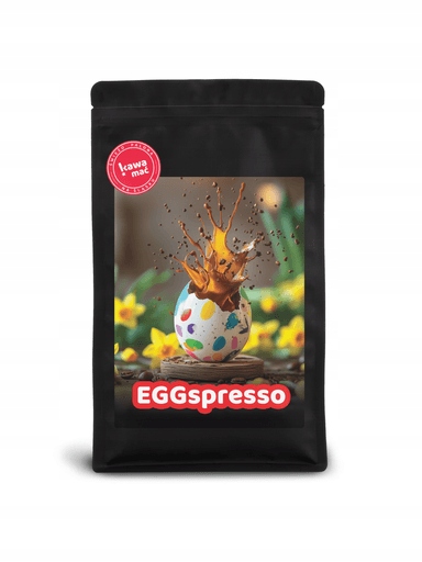 Levně Káva zrnková EGGspresso 1 Kg Čerstvě pražená z pražírny KawaMať