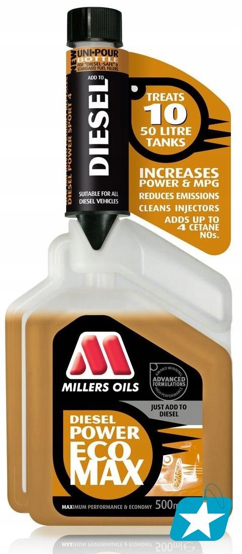MILLERS OILS DIESEL POWER ECO MAX 500ML