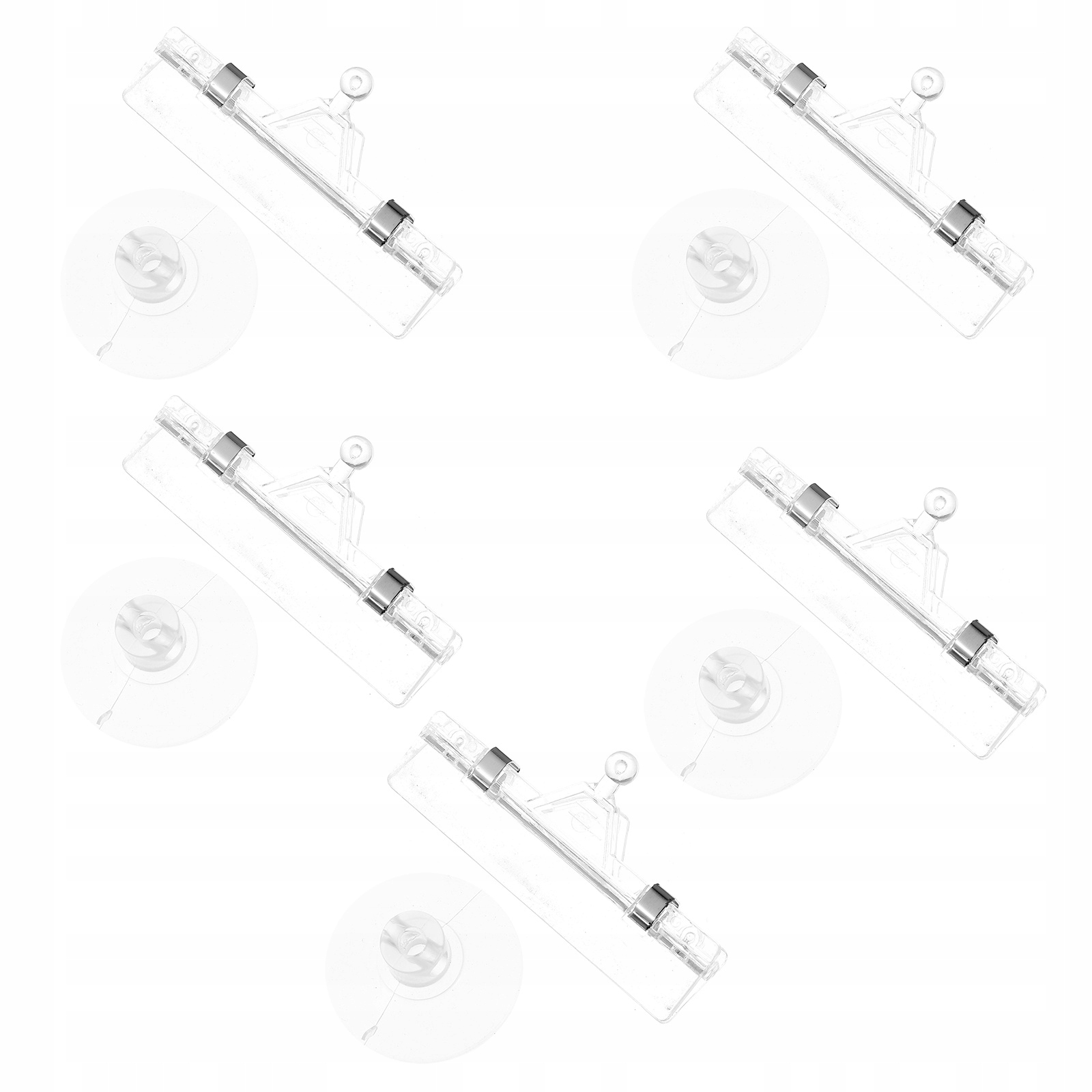 5 SZT. KLIPSÓW REKLAMOWYCH DO CEN I ETYKIET