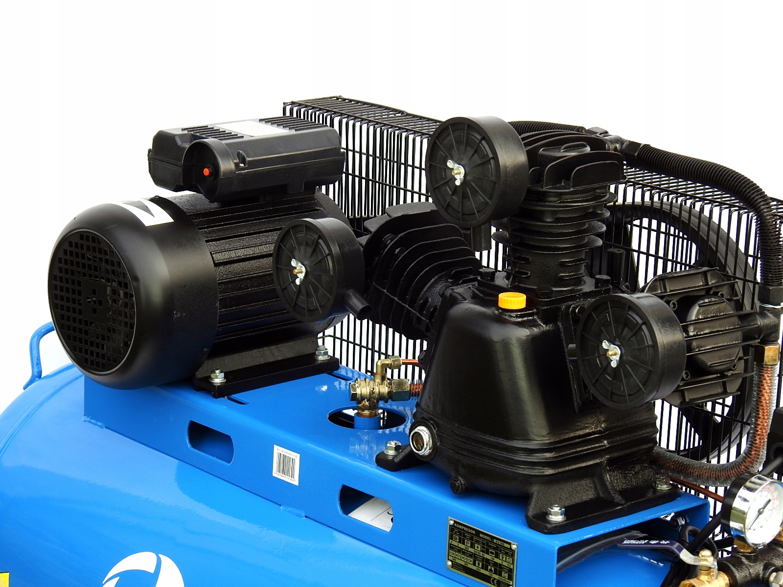 Kompresor olejowy Ripper W-0,36/8 150 l 10 bar 230v 10Bar Marka Ripper