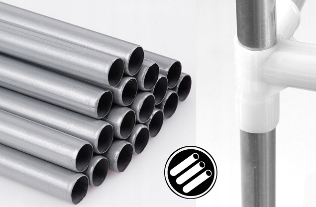 SZAFA MATERIAŁOWA TEKSTYLNA NA BUTY półki REGAŁ GARDEROBA Kolekcja Muvu