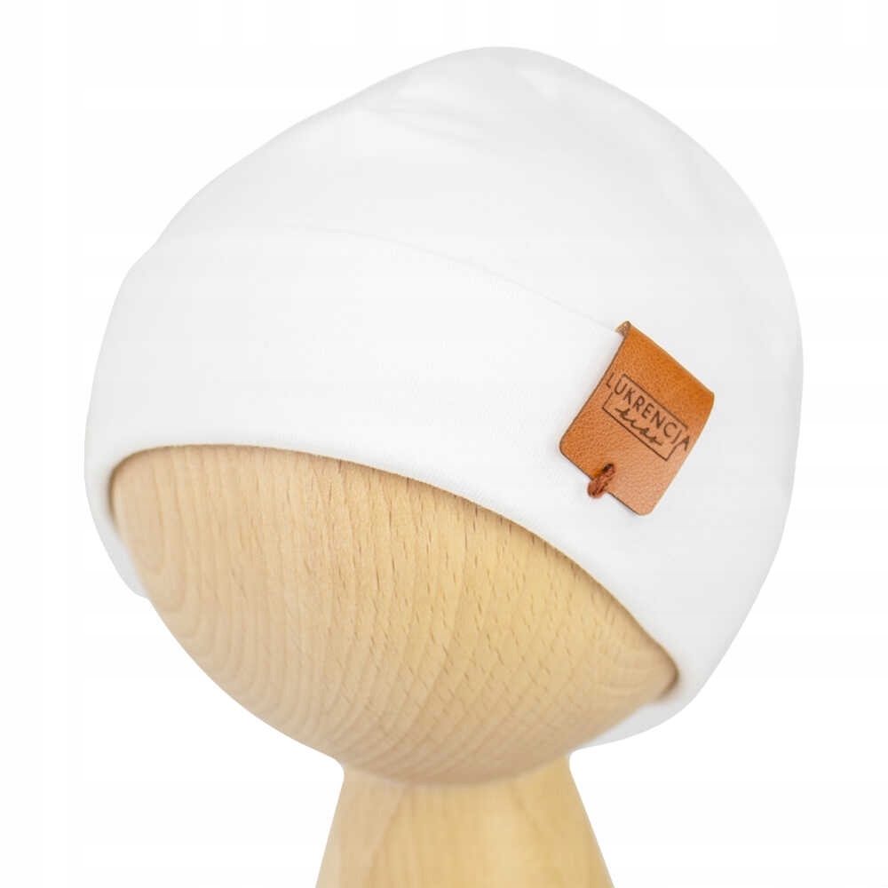 Czapka bawełniana na chrzest 0-3 m biała Alex Marka Inna marka