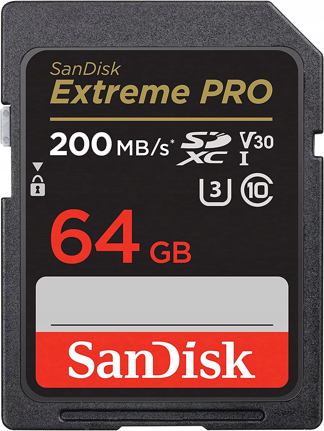 

200MB/s SanDisk Szybka Karta 64GB Film 4K Sdxc Sd