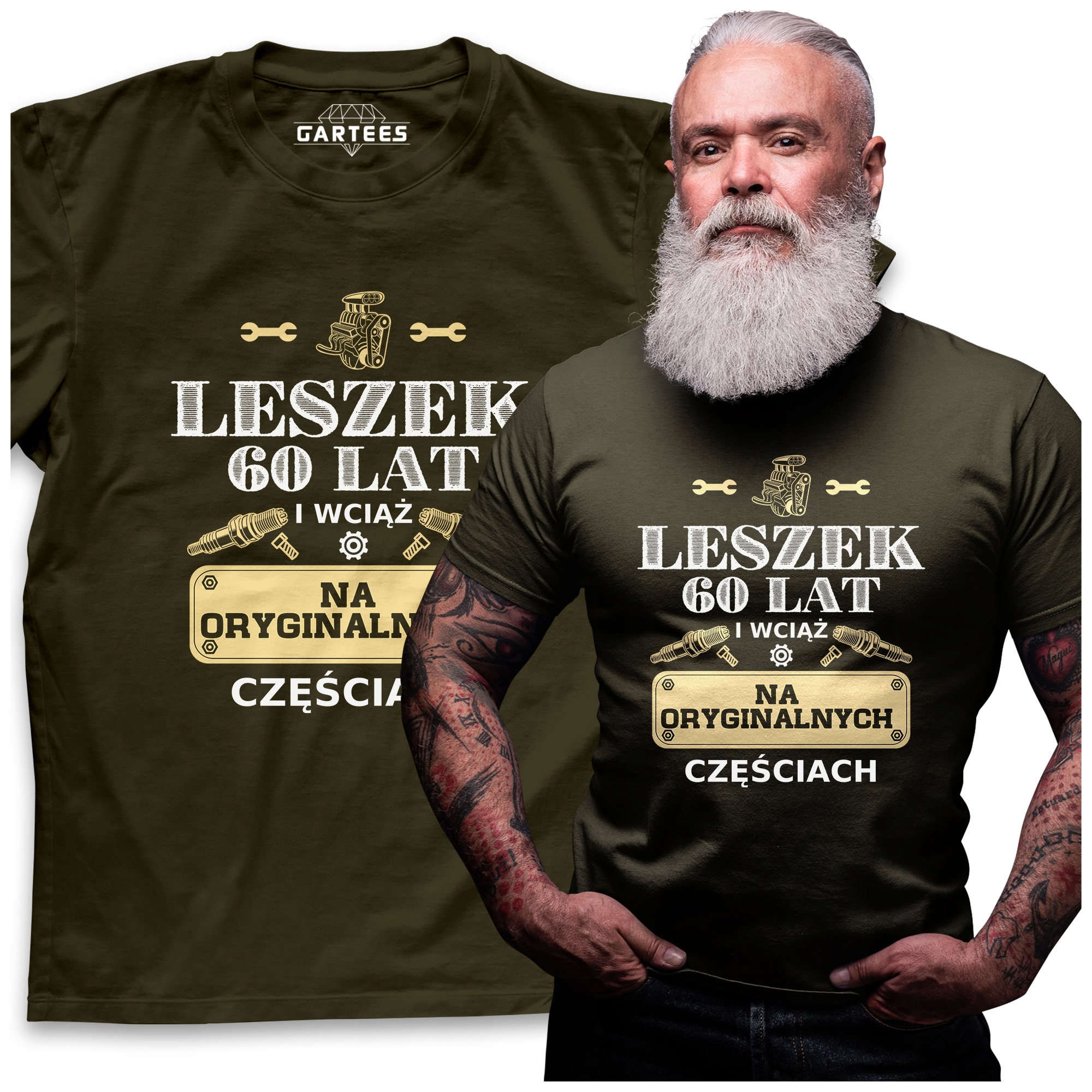

Koszulka Męska Prezent Na 30 40 50 Urodziny Imię