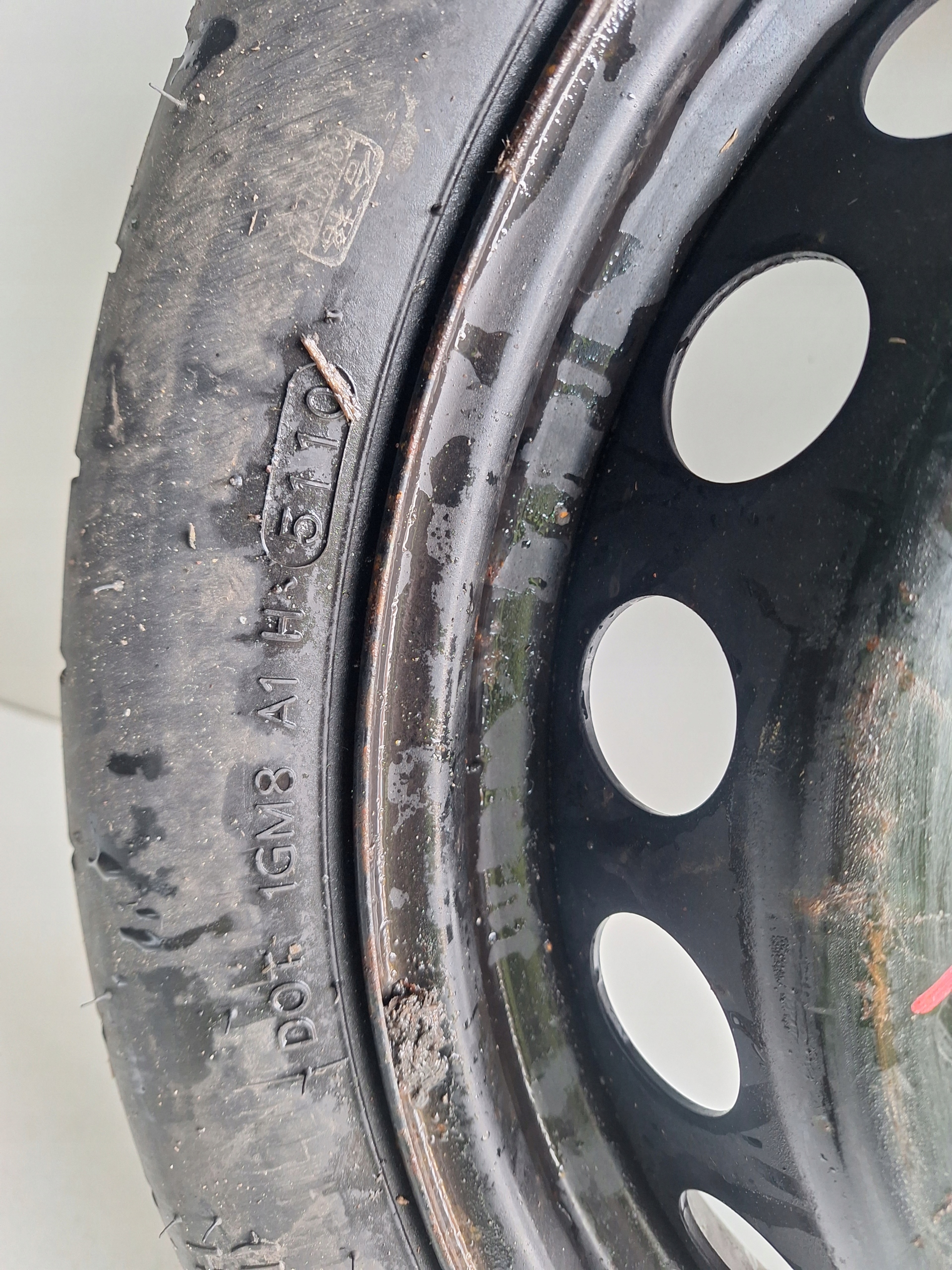 AUDI A4 B8 8K 08-15 wheel spare 125/70 R19 ET29