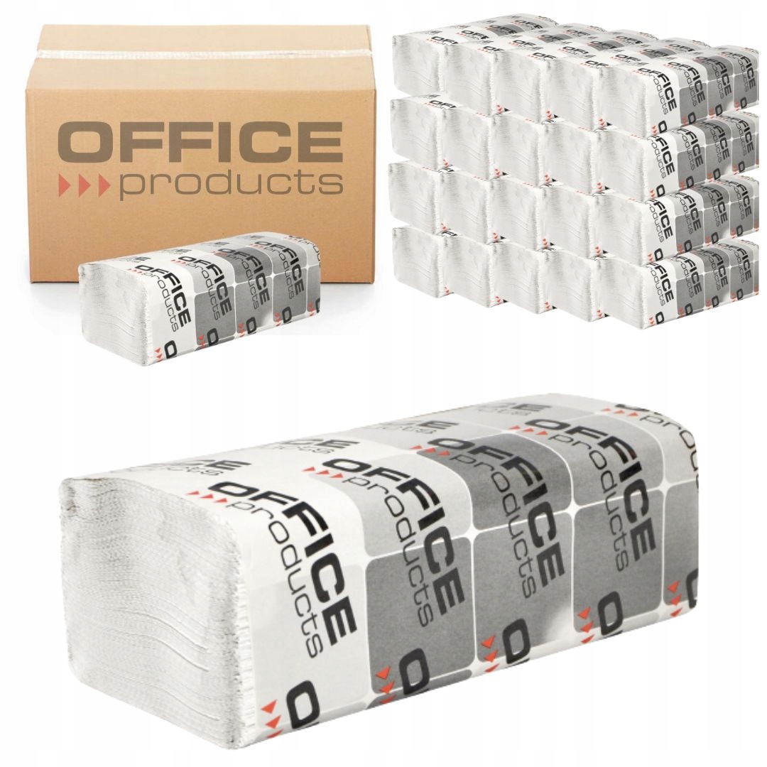 Levně Papírový Ručník Zz Bílý Skládací Papírové Ručníky 4000KS Kancelářský