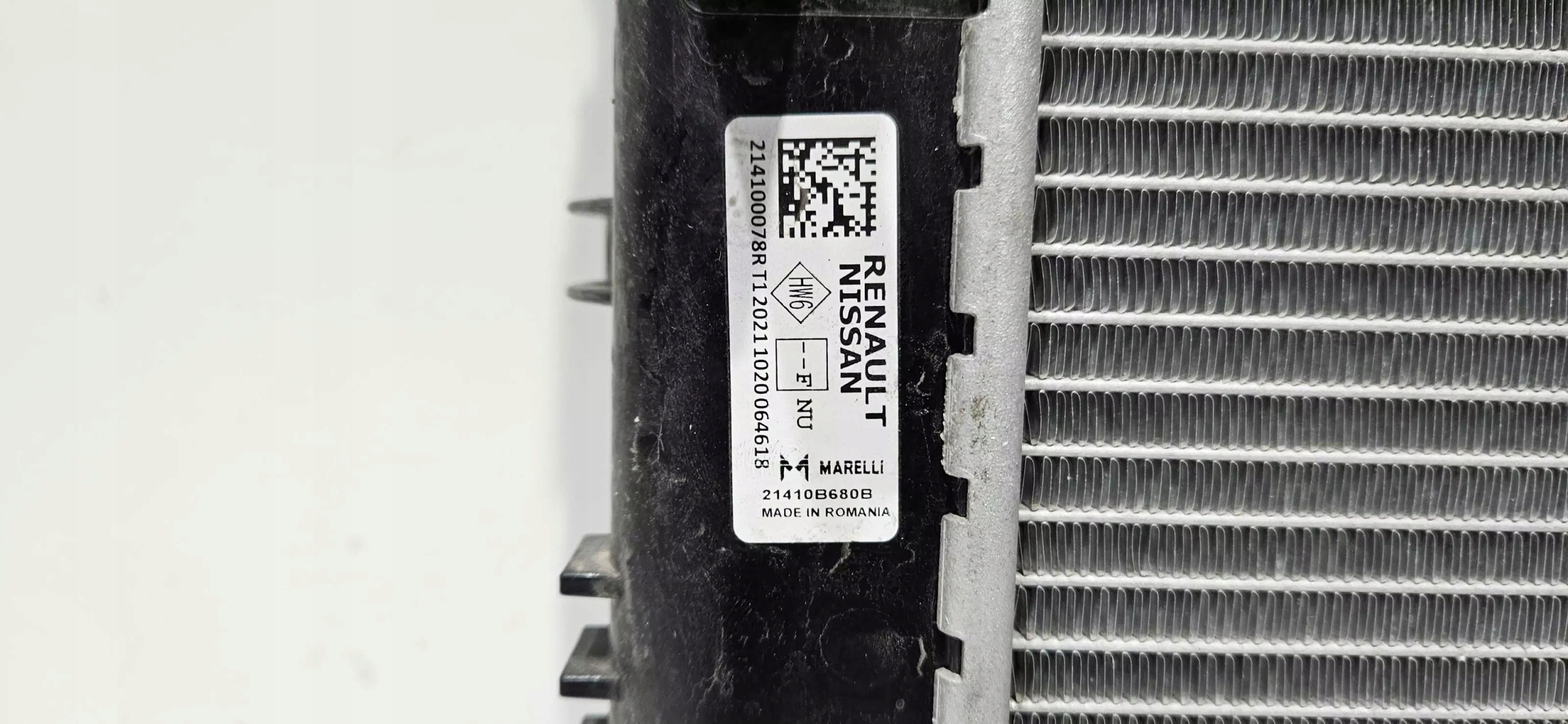water cooler DACIA RENAULT 214100078R original