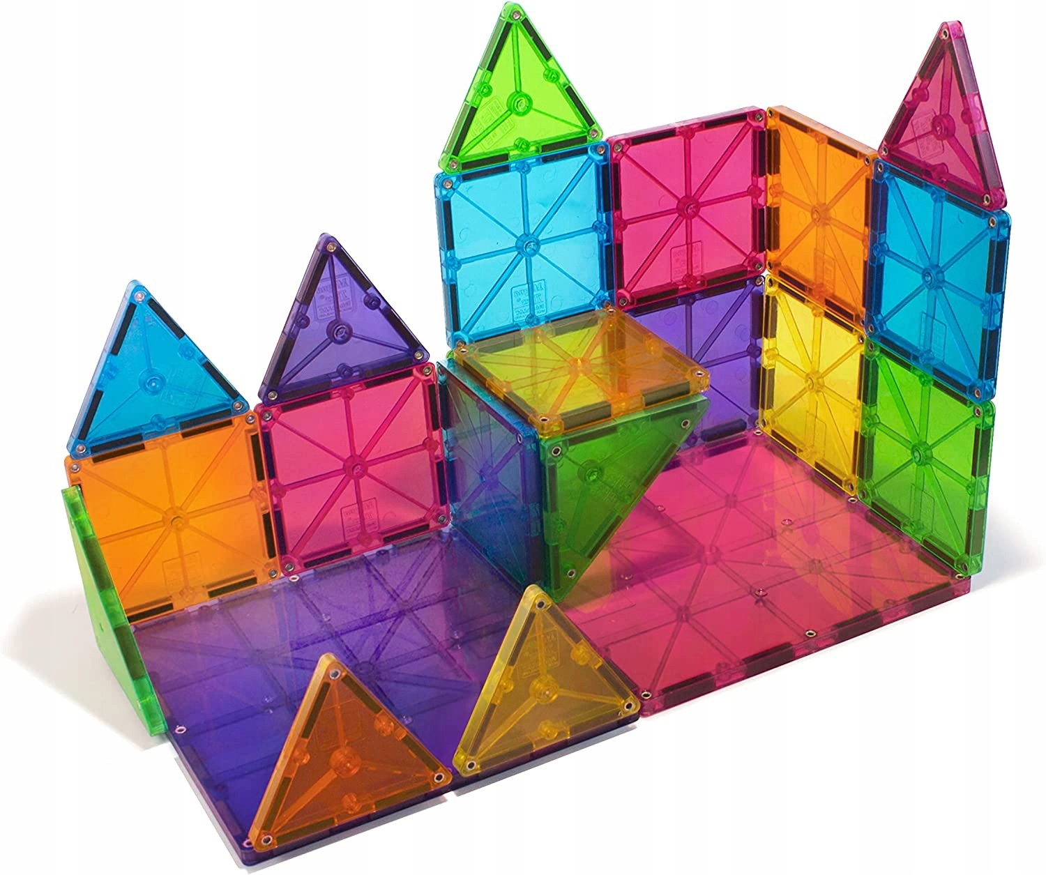 MAGNA-TILES Klocki Magnetyczne Konstrukcyjne Classic 32 elementów Marka inna