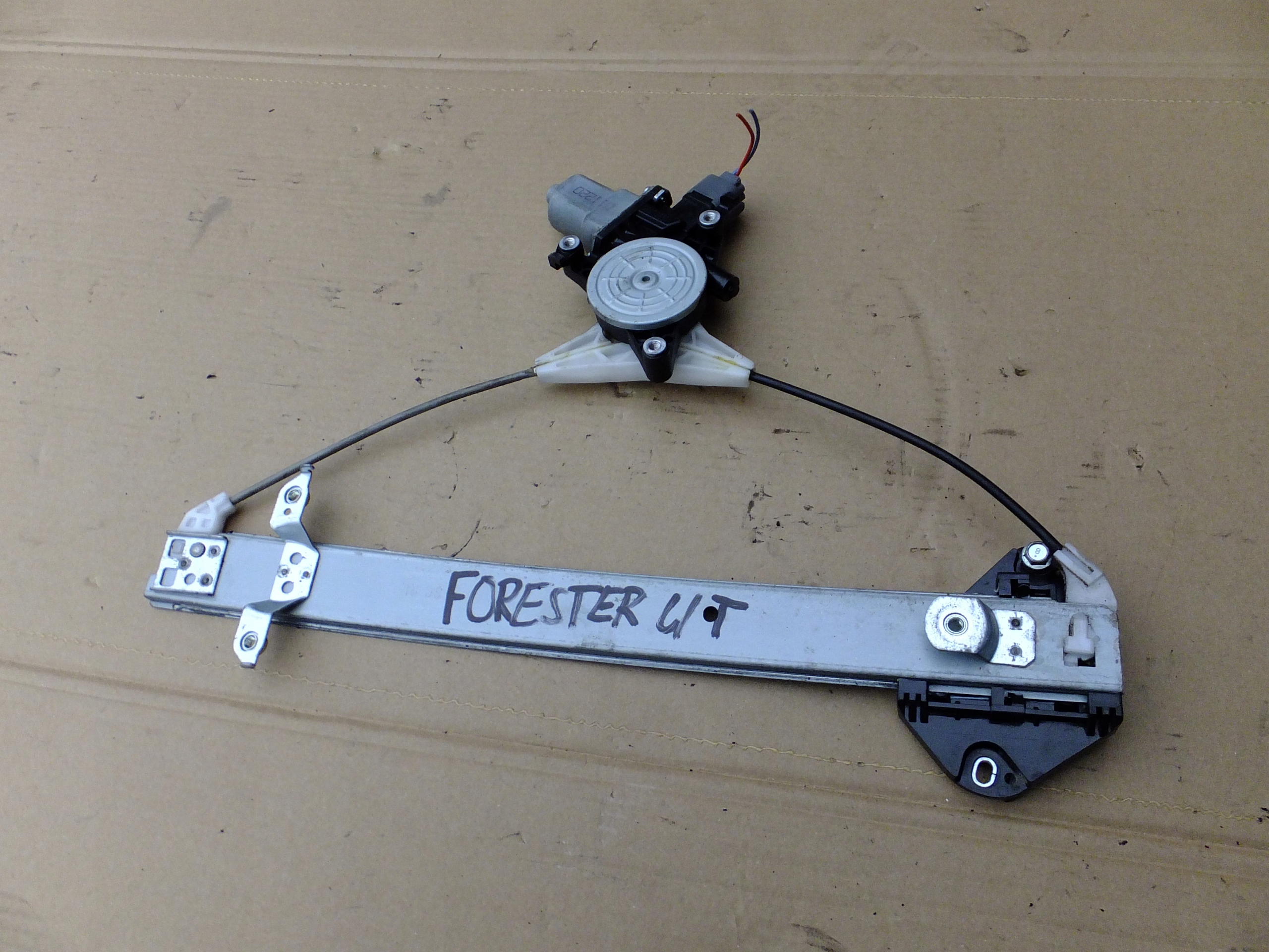 window regulator left rear part subaru forester III SH 2011r EUROPA