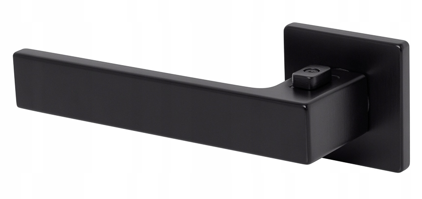 Kľučka Tupai 4275 5SQ-153 Privé, ľavá, čierna s tlačidlom na rukoväti