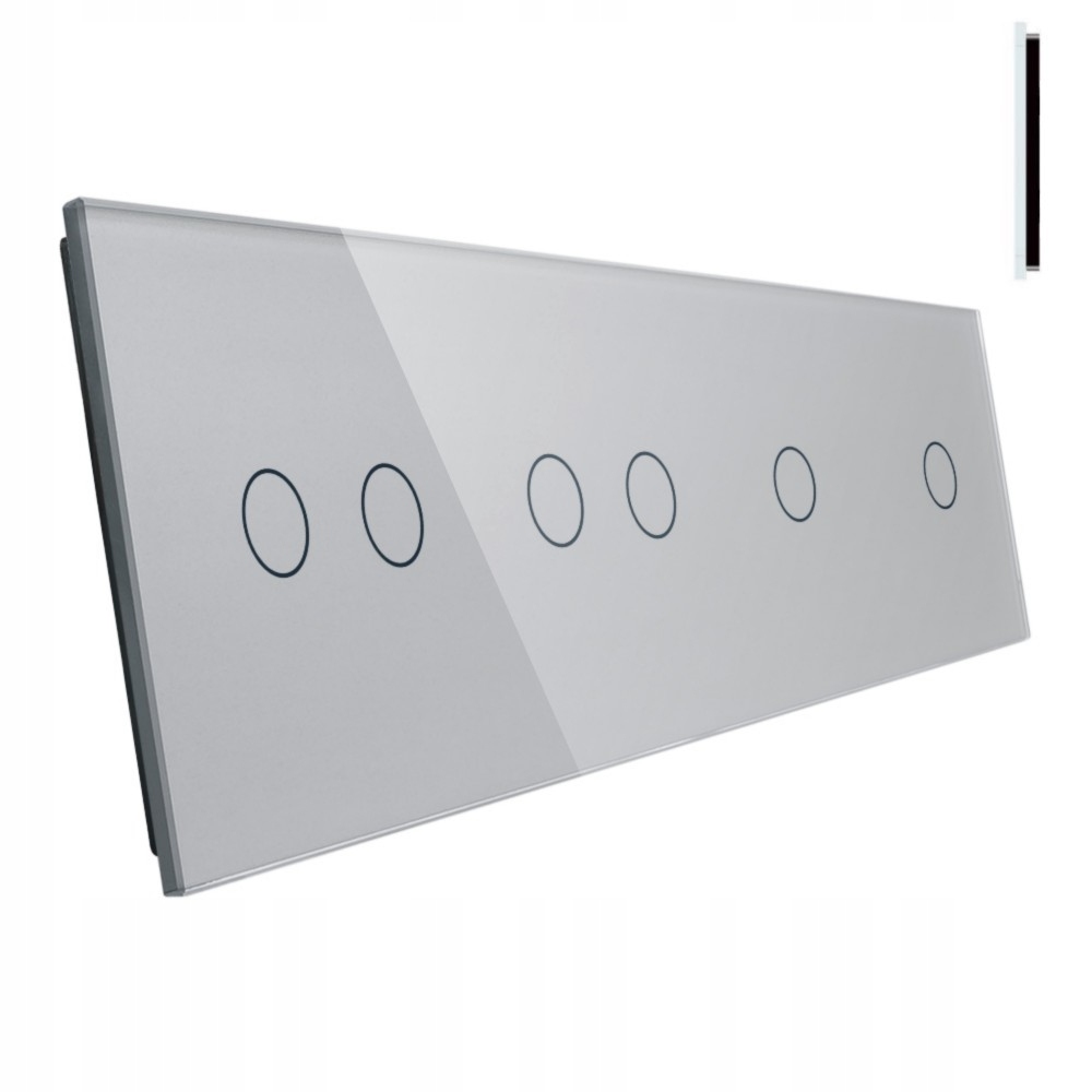 

Livolo Panel Szklany 1+1+2+2 Do Wł. Dotykowy S