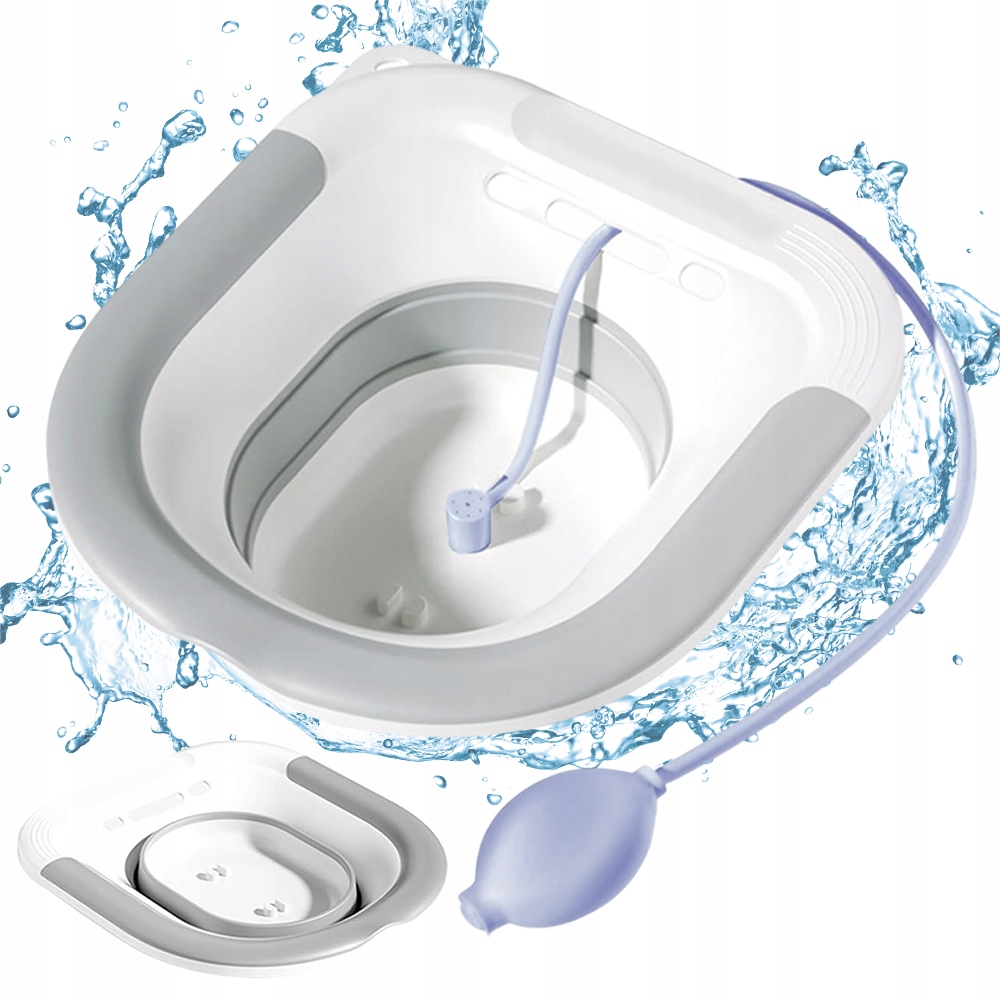 Bidet Deska Sedesowa Sitz Bath Na Hemoroidy Poporodowe Składana