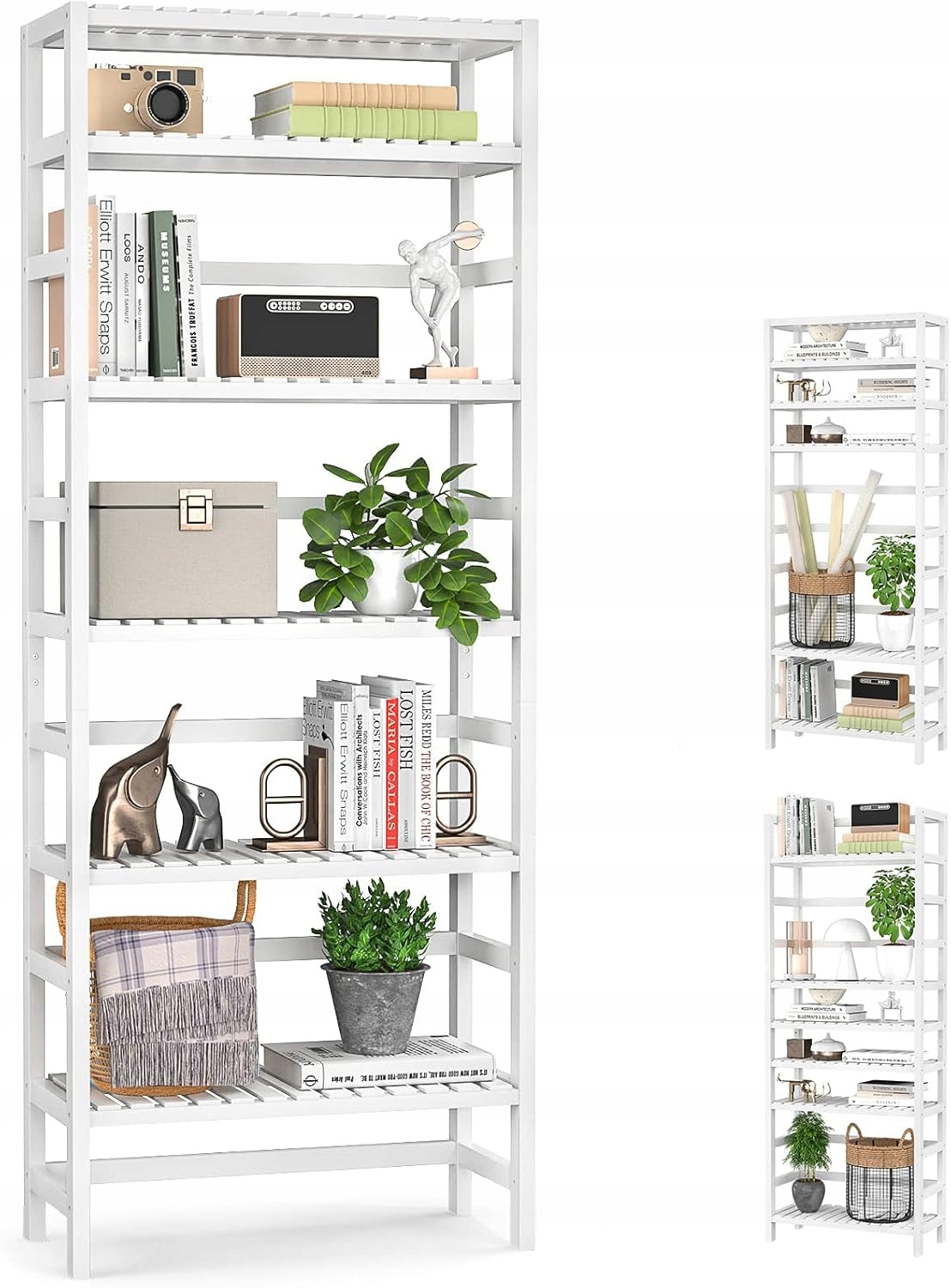 Homykic 6-úrovňový bambusový regál