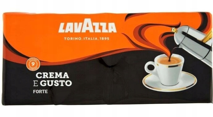 Levně Mletá káva Lavazza e Gusto Forte 1000 g (4x250 g)