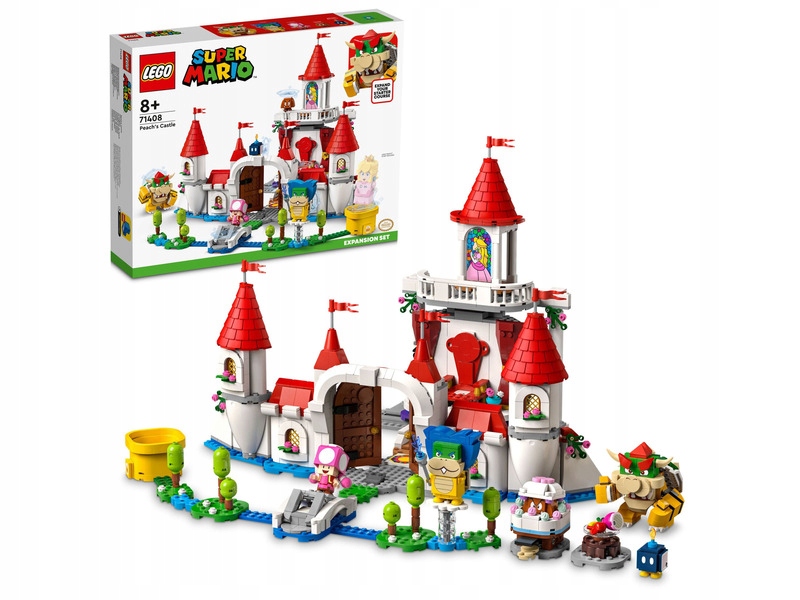 

Lego Mario Zamek Peach Rozszerzenie 71408