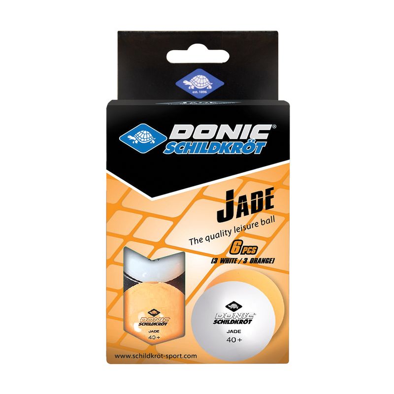 PIŁECZKI DO TENISA STOŁOWEGO DONIC JADE MIX 6 SZT Kolor dominujący wielokolorowy