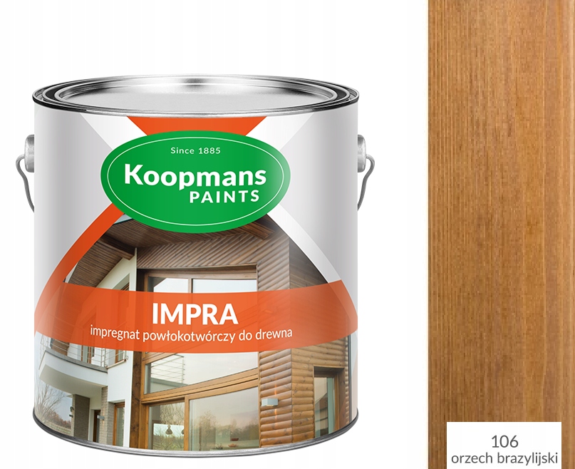 

Koopmans Impra Impregnat Olej 2,5 l Orzech 106