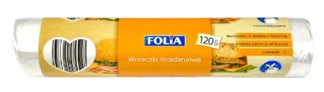 

Woreczki Śniadaniowe 120szt Folia