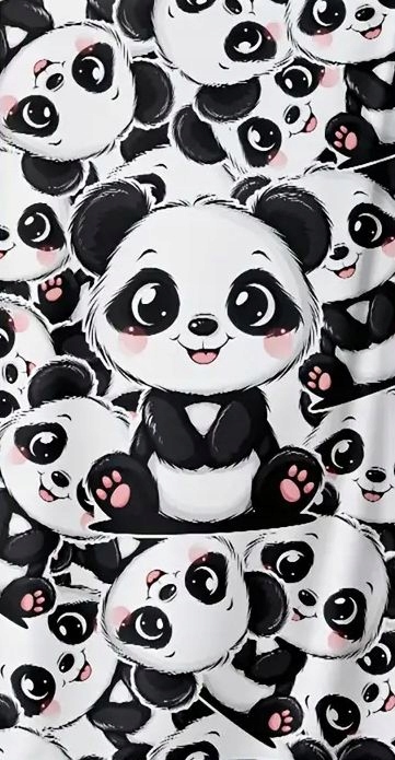 Ručník Panda Ručník Pandy Veselé Medvídci Plážový Ručník 70x140