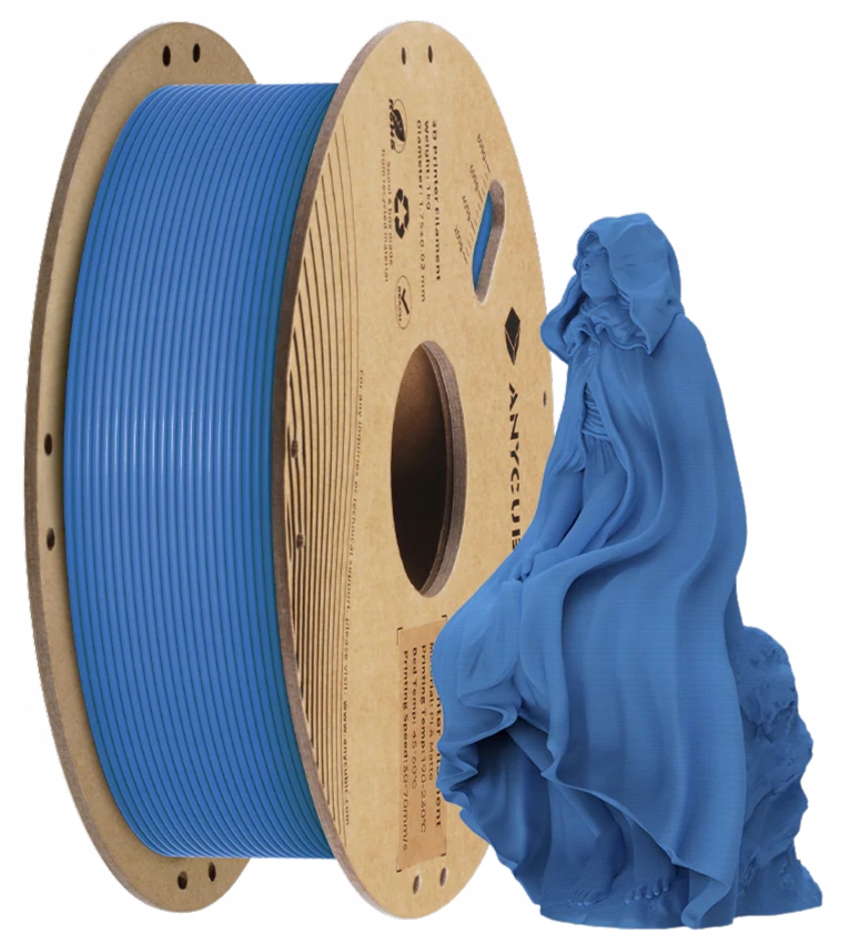Filament Anycubic Pla Matte Blue Niebieski 1kg Matowy Efekt Premium