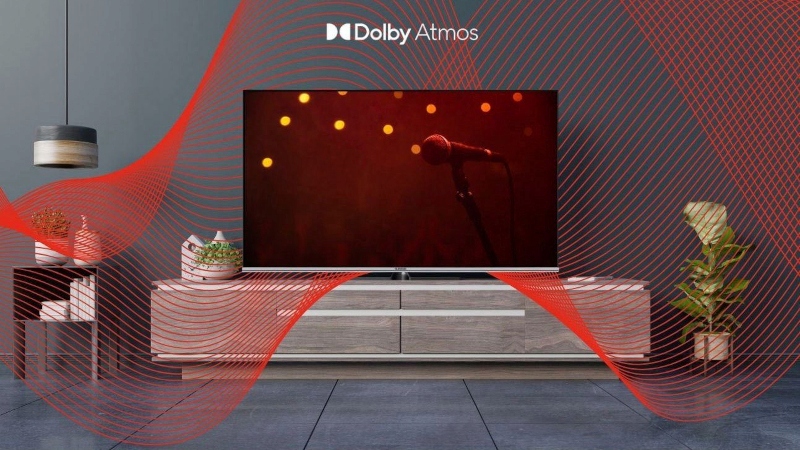 Smart TV 50" QLED Telefunken D50Q701X2CW DVBT2 4K Android 11 Format HD 4K UHD