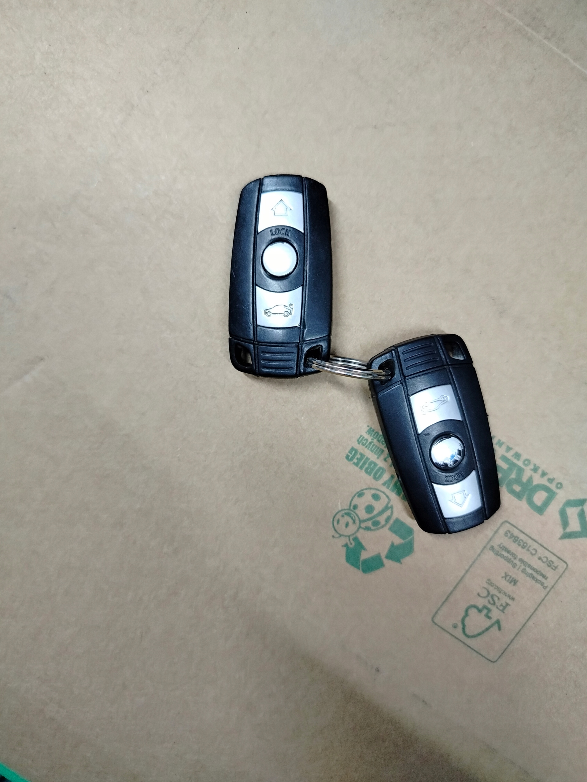 ignition key X 2 BMW 6954717