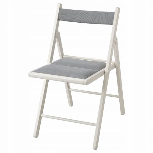 

Ikea Terje Krzesło składane biały Knisa jasnoszary