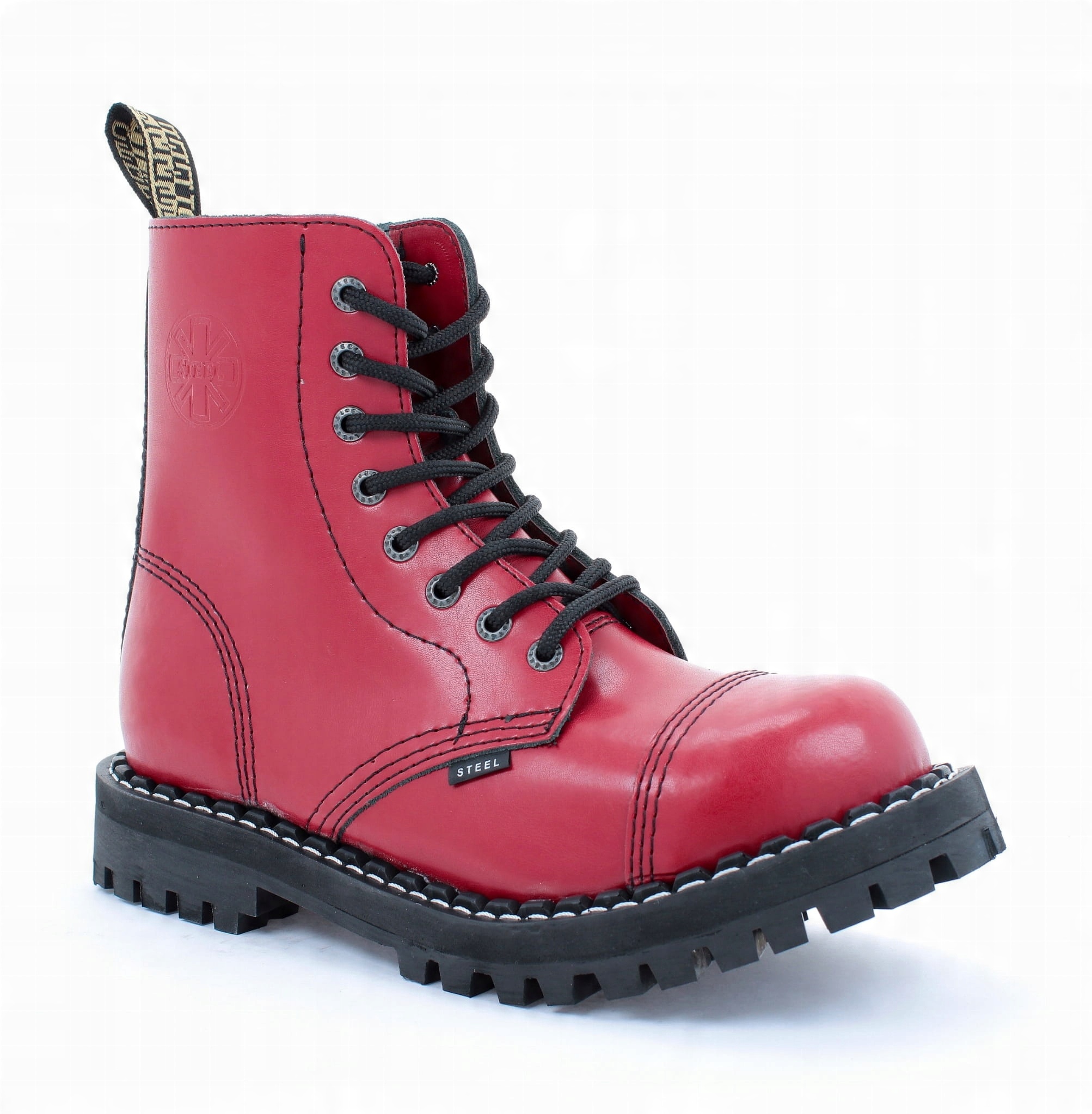 

Glany Steel Czerwone 8-DZIUR 113/O/F.RED 39