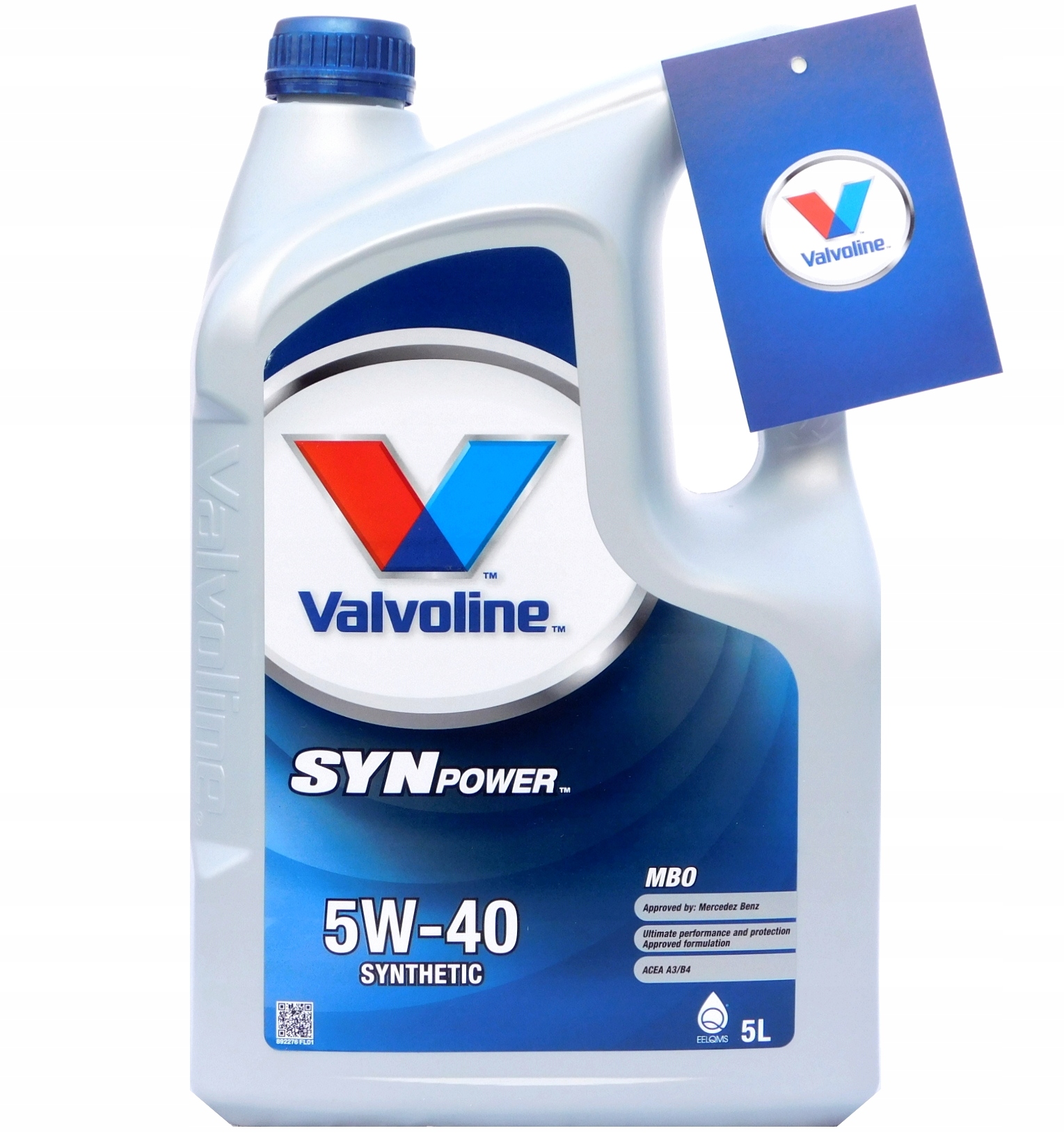 

Olej Valvoline SynPower Mbo 5W40 5L