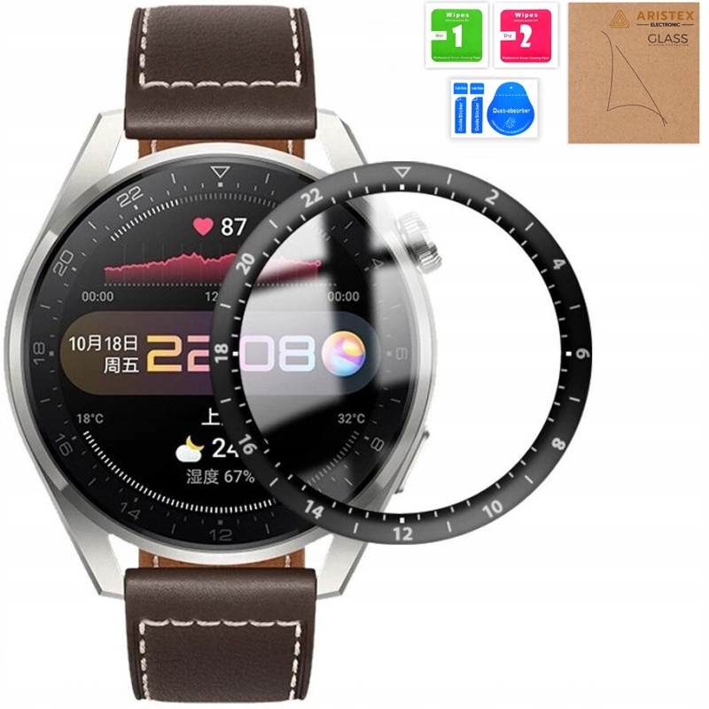 

Szkło hybrydowe 3D do Huawei Watch 3 Pro 48mm