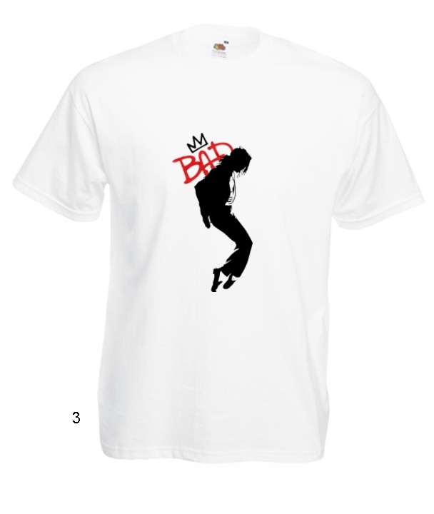

Koszulki Męskie Michael Jackson King Of Pop