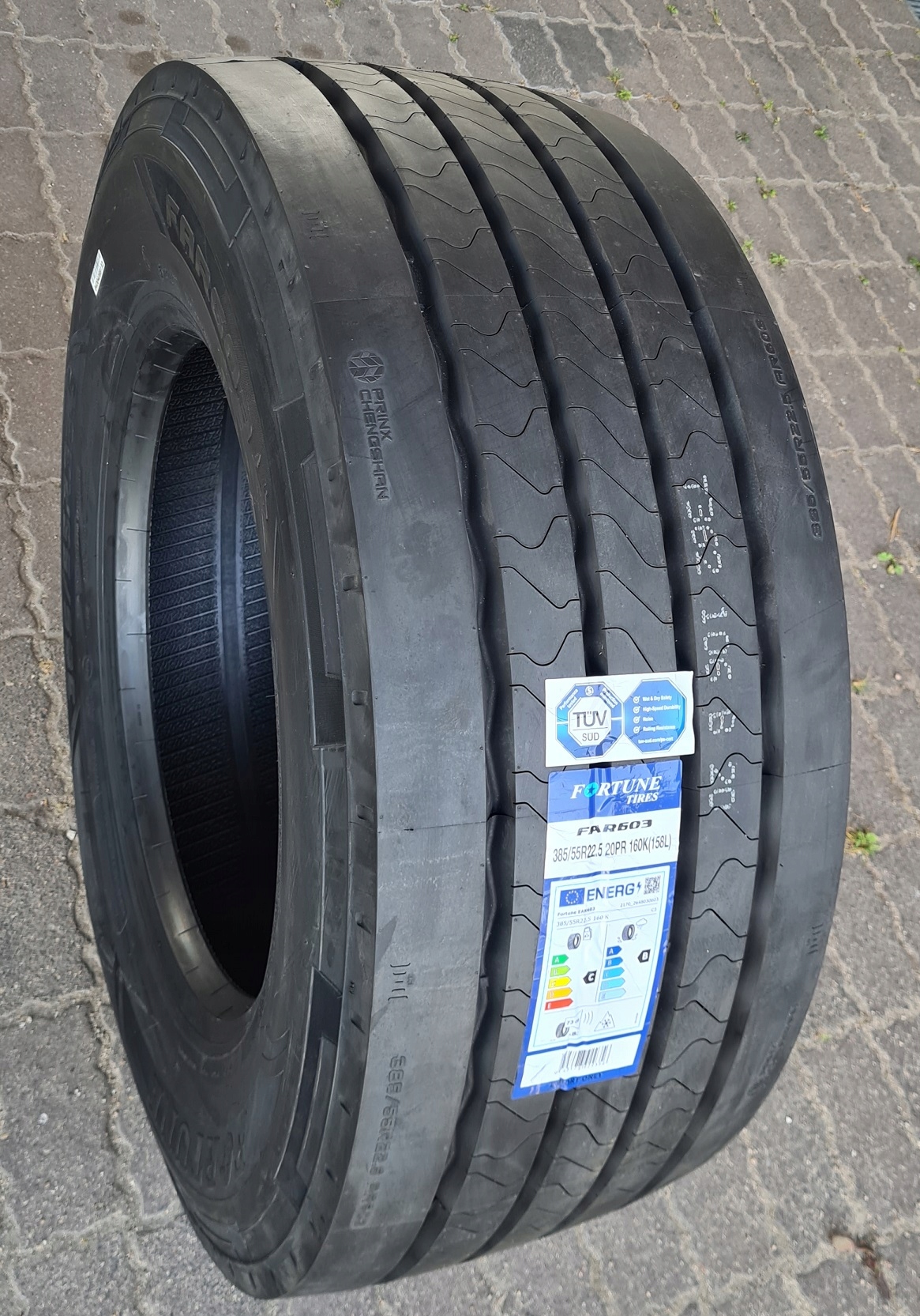 385/55 R22,5 22.5 NOWE opony przód 3PMSF PREMIUM Marka Fortune
